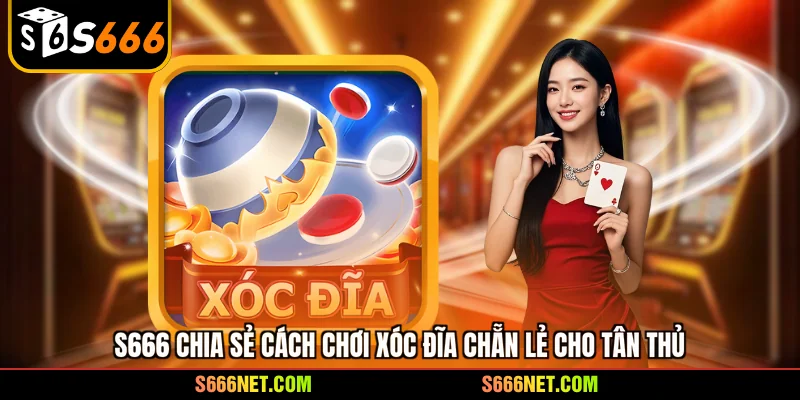 S666 chia sẻ cách chơi xóc đĩa chẵn lẻ cho tân thủ